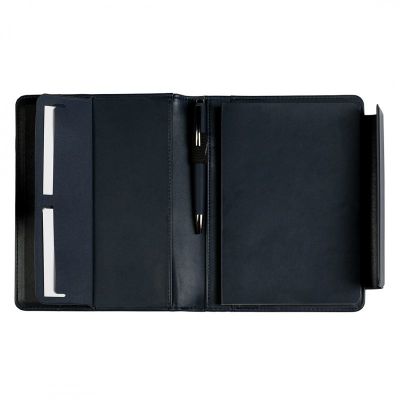 ALCANTARA, portfolio sa notesom a5, plavi