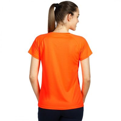 RECORD LADY, ženska sportska majica sa raglan rukavima, 130 g/m2, neon narandžasta