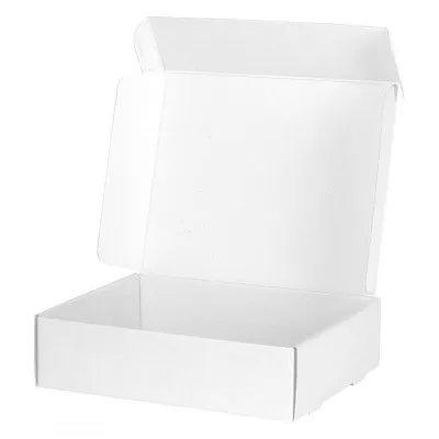FORMAT, troslojna samosklopiva poklon kutija, bela