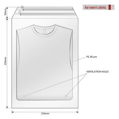 POLY BAG 25 x 35, kesa za pakovanje, dimenzije 25 x 35 cm, transparentna