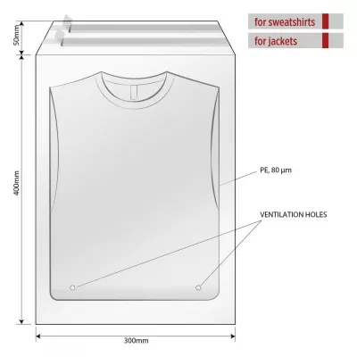 POLY BAG 30 x 40, kesa za pakovanje, dimenzije 30 x 40 cm, transparentna