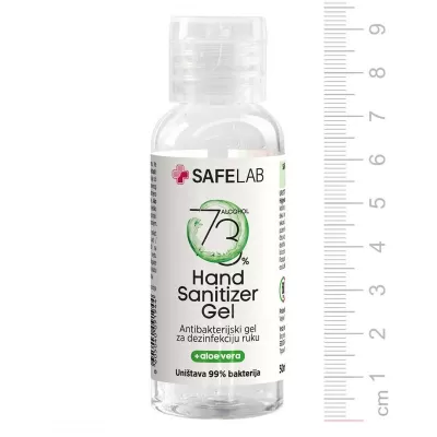 DEZ GEL 50F, antibakterijski gel za dezinfekciju ruku, 50 ml, transparentni