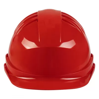 HELMET PRO, zaštitni šlem od hdpe materijala, crveni