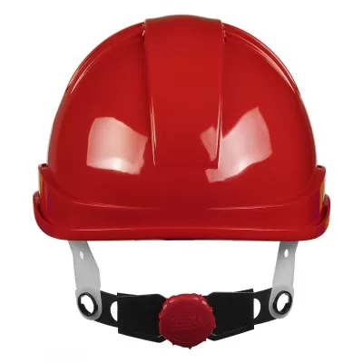 HELMET PRO, zaštitni šlem od hdpe materijala, crveni