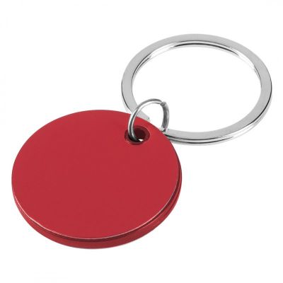 CIRCO COLORE, metalni privezak za ključeve, crveni