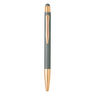 VIVA GOLD, metalna hemijska olovka sa papirnom navlakom, srebrna