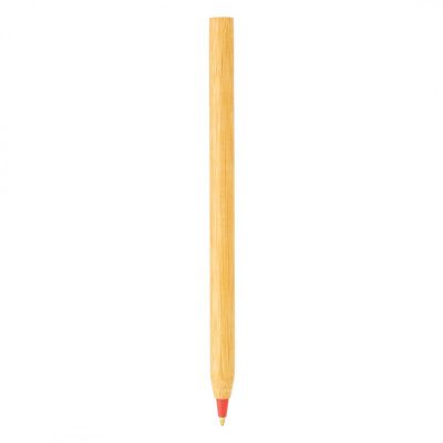 NINA, drvena hemijska olovka, crvena