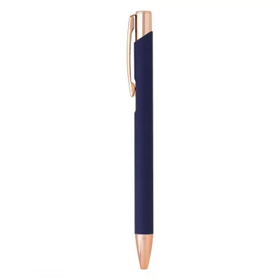 OGGI ROSE GOLD, metalna hemijska olovka, plava