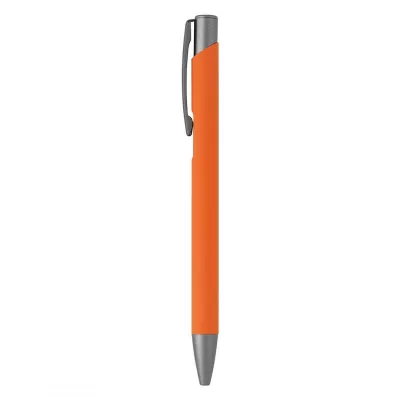OGGI SOFT GRAY, metalna hemijska olovka, narandžasta