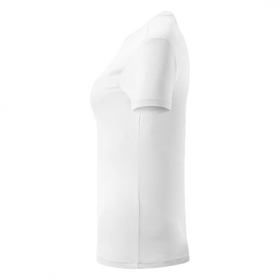 TEE LADY, ženska sportska majica kratkih rukava, 100 g/m2, bela