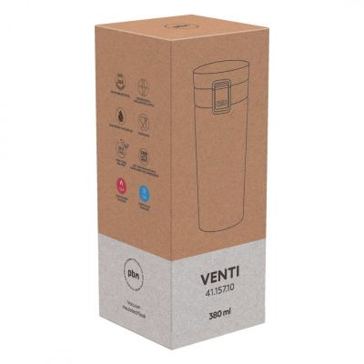 VENTI, termos, 380 ml, crni