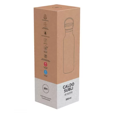 CALDO SUBLI, termos za sublimaciju, 500 ml, beli