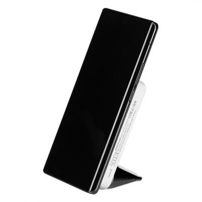 VEKTOR PD, pomoćna baterija sa magnetom, 5.000 mah, bežično punjenje, 15w, bela