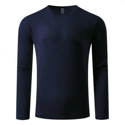 MAJOR, pamučna majica dugih rukava, 160 g/m2, plava