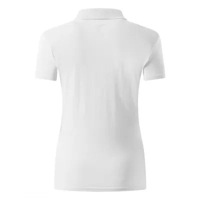 UNA, ženska pamučna polo majica, 180 g/m2, bela