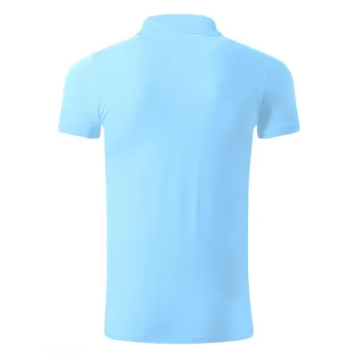 AZZURRO II, pamučna polo majica, 180 g/m2, svetlo plava