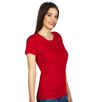 PREMIUM LADY 180, ženska pamučna majica, 180 g/m2, crvena