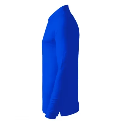 GATOR, pamučna polo majica dugih rukava, 200 g/m2, rojal plava