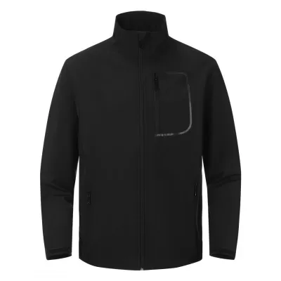 RALLY, softshell jakna, crna