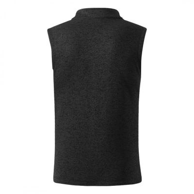 JIMMY, melirani prsluk, 280 g/m2, crni
