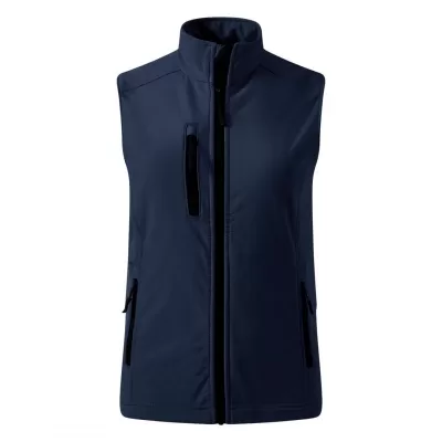 SKIPPER VEST WOMEN, ženski softšel prsluk, plavi