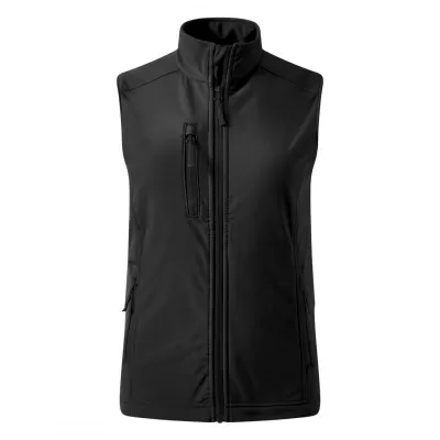 SKIPPER VEST WOMEN, ženski softšel prsluk, crni