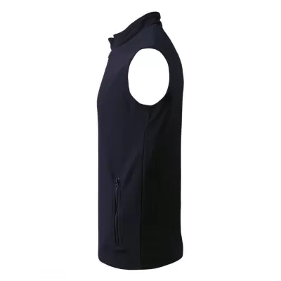 GLECHER VEST, prsluk od brušenog polara, 220 g/m2, plavi