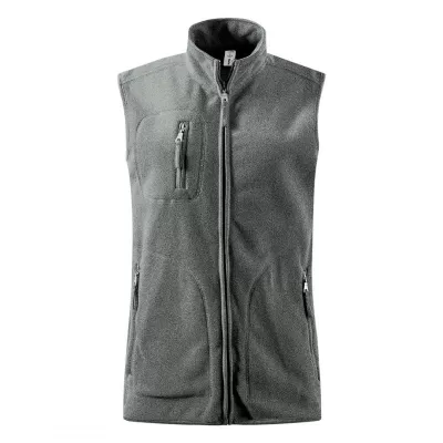 POLARIS VEST, prsluk od brušenog polara, 280 g/m2, pepeljasti