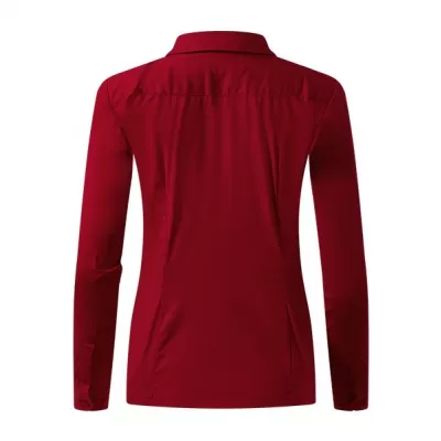 COMFORT LSL WOMEN, ženska košulja dugih rukava, crvena