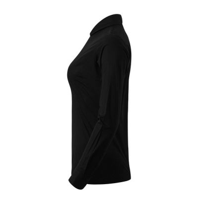 CLUB LSL WOMEN, ženska košulja dugih rukava, crna