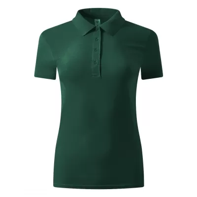UNA, ženska pamučna polo majica, 180 g/m2, zelena