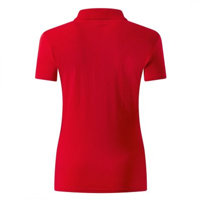 UNA, ženska pamučna polo majica, 180 g/m2, crvena