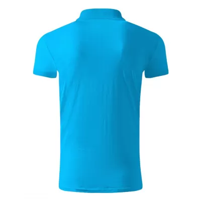 UNO, pamučna polo majica, 180 g/m2, tirkizno plava