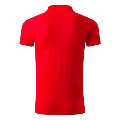 AZZURRO II, pamučna polo majica, 180 g/m2, crvena