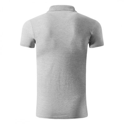 AZZURRO II, pamučna polo majica, 180 g/m2, pepeljasta