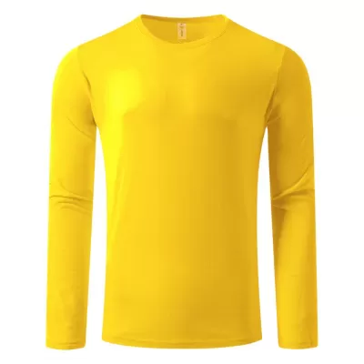 MAJOR, pamučna majica dugih rukava, 160 g/m2, žuta
