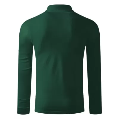 GATOR, pamučna polo majica dugih rukava, 200 g/m2, zelena