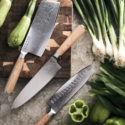 VINGA Hattasan Damascus chef’s edition knife
