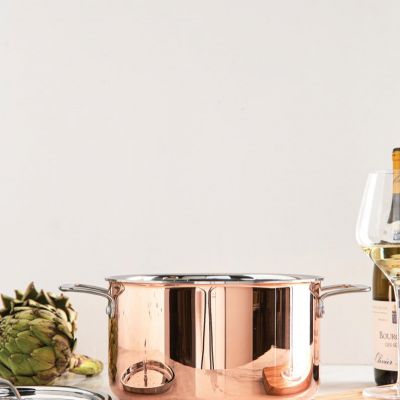 VINGA Baron copper saucepan