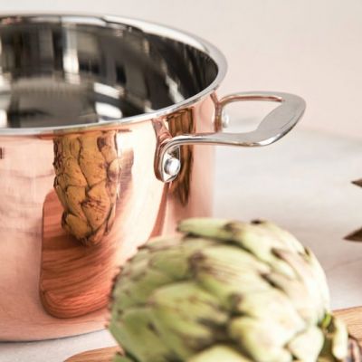 VINGA Baron copper saucepan