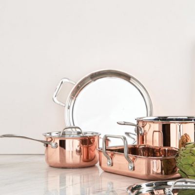 VINGA Baron copper saucepan