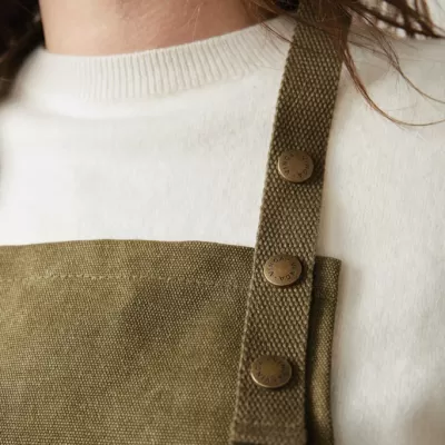 VINGA Tome GRS recycled canvas Apron