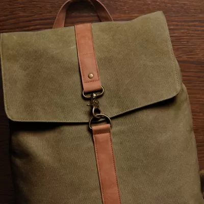 VINGA Bosler backpack GRS recycled canvas