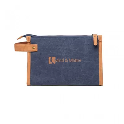 VINGA Bosler GRS recycled canvas toiletry bag