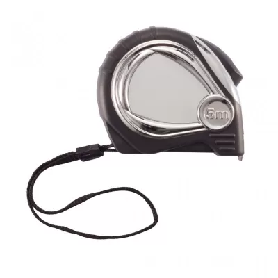 Chrome plated auto stop tape measure