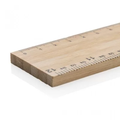 Timberson extra thick 30cm double sided bamboo ruler