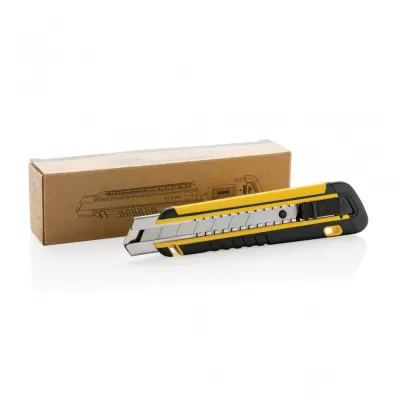 Refillable RCS rplastic heavy duty snap-off knife soft grip