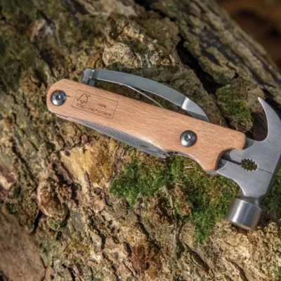 Wooden multi-tool hammer