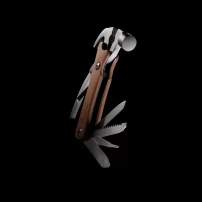 Wooden multi-tool hammer