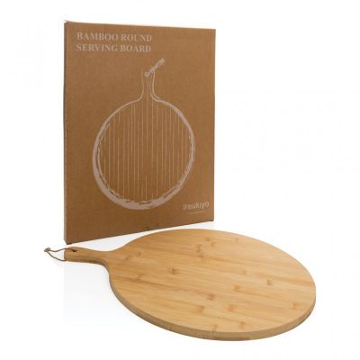 Ukiyo bamboo round serving board